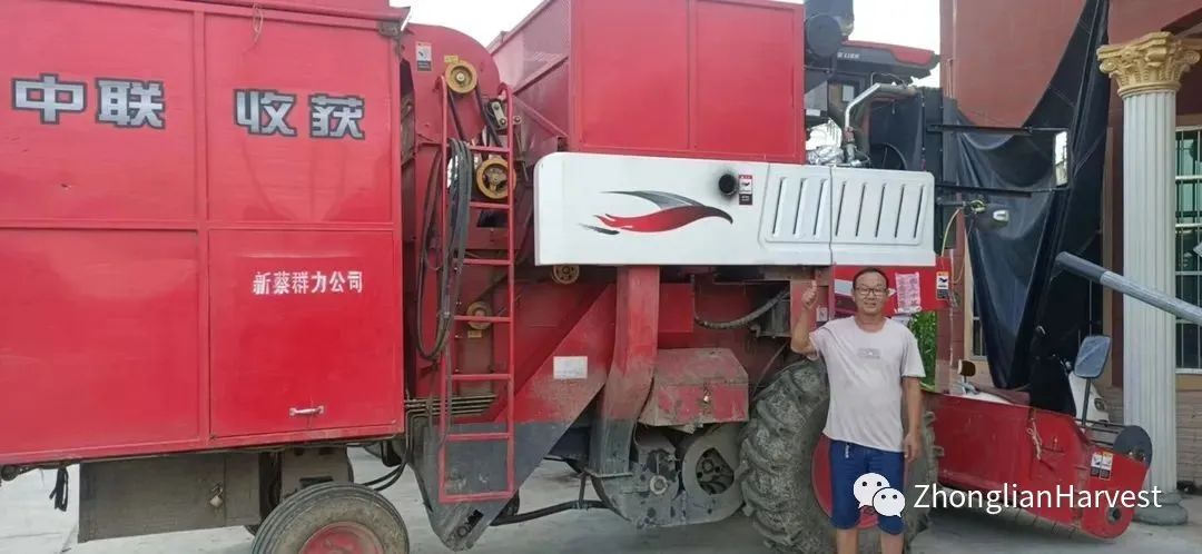 Zhonglian Harvest helps me harvest peanuts in Africa